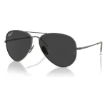 Gafas de sol Ray-ban Rb 8089 Aviator Titanium 165/48 para hombre y mujer