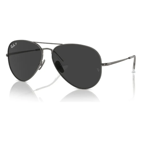 Gafas de sol Ray-ban Rb 8089 Aviator Titanium 165/48 para hombre y mujer