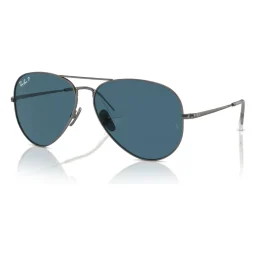 Gafas de sol Ray-ban Rb 8089 Aviator Titanium 165/s2 para hombre y mujer